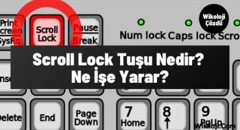 Scroll Lock Tuşu Nedir? Ne İşe Yarar?