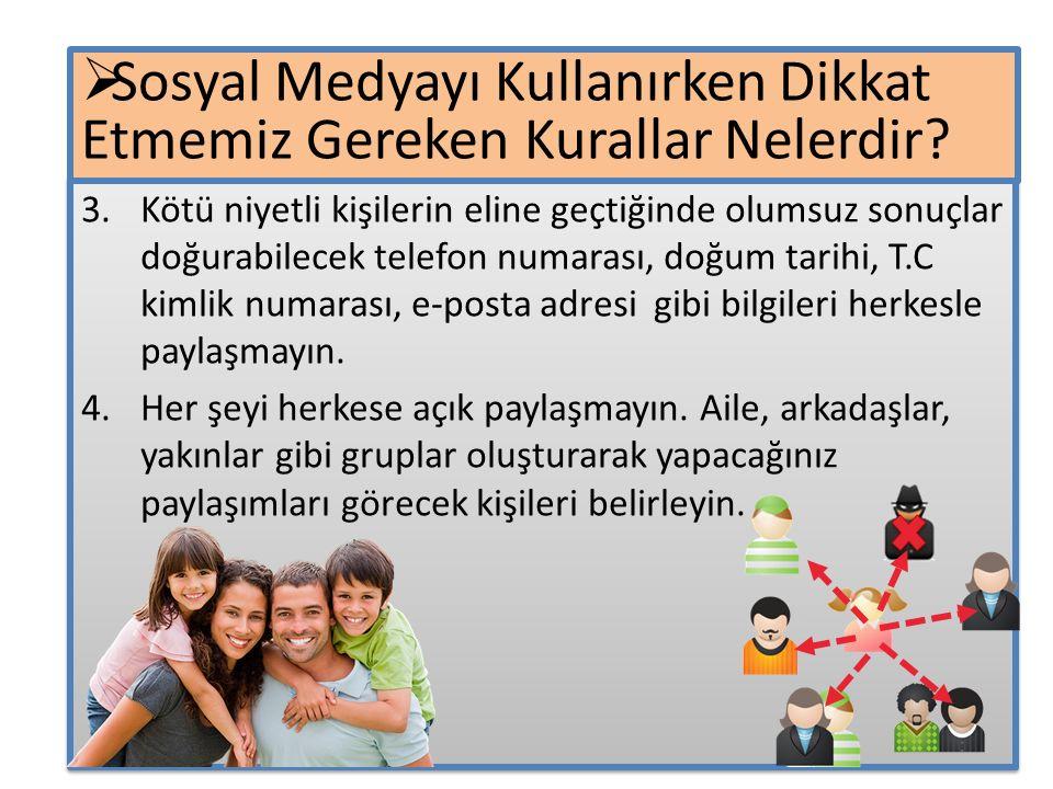 Sosyal Medya Güvenliği: Dikkat Edilecek Noktalar